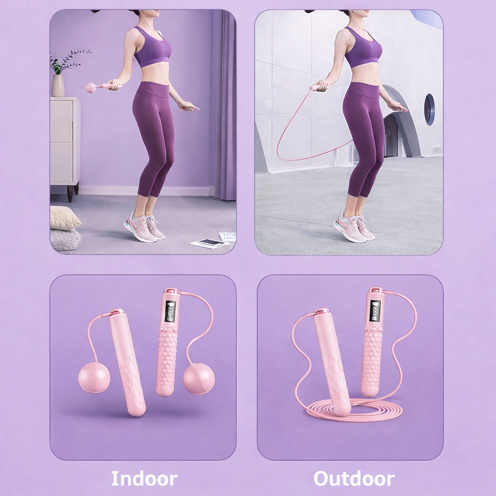 FITHEALS™ Skipping Rope with Counter.